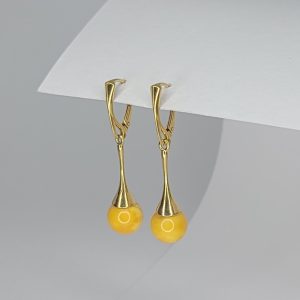 Auskarai ANTIQUE BUBBLE DROPS